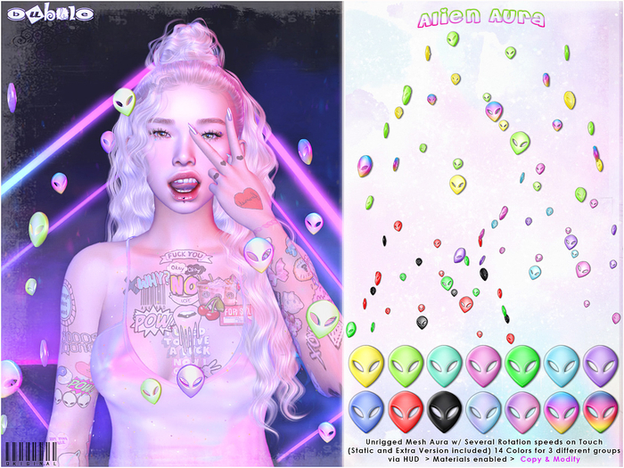 [ bubble ] Alien Aura