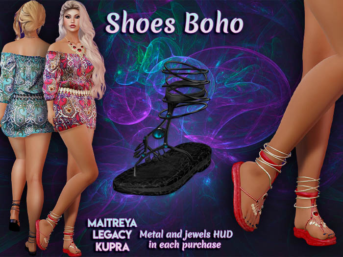 ::WD: Boho Shoes - Black