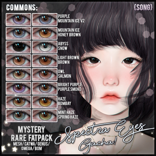 {S0NG} Spectra Eyes Gacha - Bright Purple