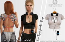 Kyra Female Top Beige - Maitreya Lara, Lara Petite, Kupra Original, Legacy - FashionNatic