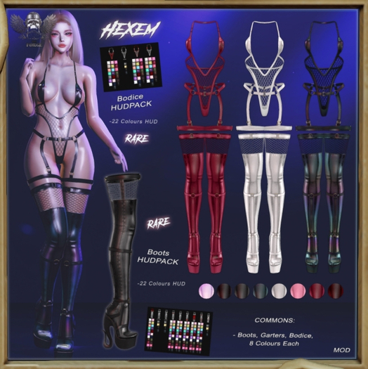 [The Forge] Hexem Bodice, Graphene, Legacy