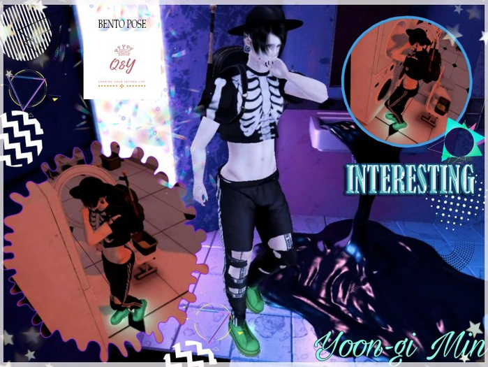 Q&Y INTERESTING BENTO POSE