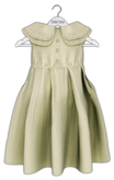 [M] Bebe T&Y  Wren Pleated Dress (Fitted) - Sprout