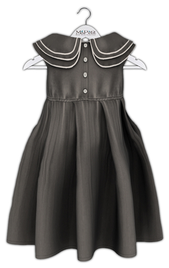 [M] Bebe T&Y  Wren Pleated Dress (Fitted) - Slate