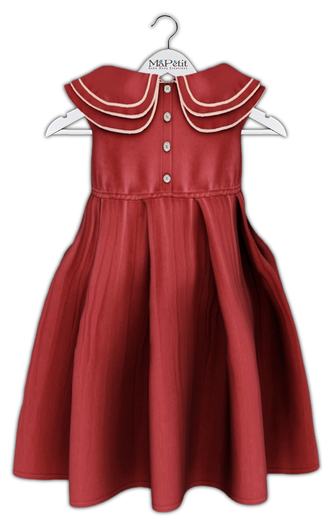 [M] Bebe T&Y  Wren Pleated Dress (Fitted) - Mcintosh