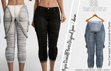 Kyra Female Capri Overall/ Pants Original Jeans - Maitreya Lara, Lara Petite, Kupra Original, Legacy - FashionNatic