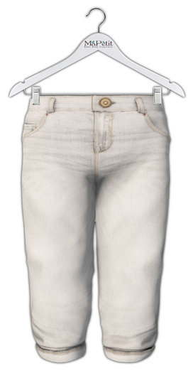 [M] Bebe T&Y Aurora Jeans - White