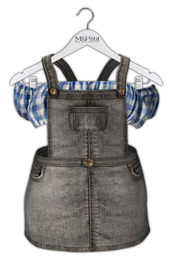 [M] Bebe T&Y Alannah Overall - Slate