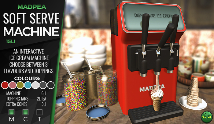 MadPea Soft Serve Machine