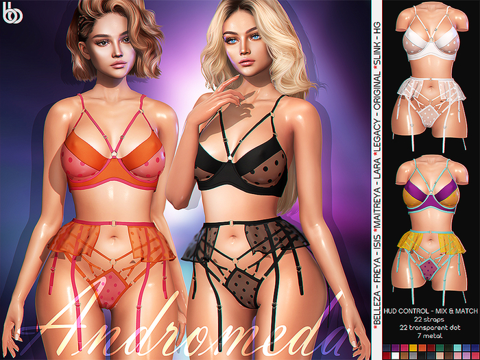 Bens Boutique - Andromeda Lingerie Set Hud Control