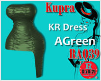 [R39] Kupra KR Dress AGreen