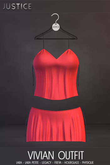 [JUSTICE] VIVIAN OUTFIT - APPLE