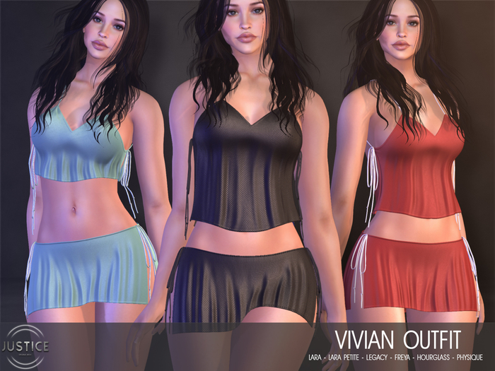 [JUSTICE] VIVIAN OUTFIT - FATPACK