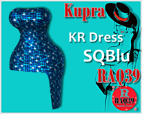 [R39] Kupra KR Dress SQBlu