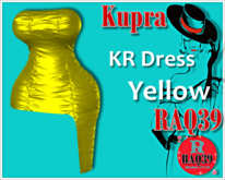 [R39] Kupra KR Dress Yellow