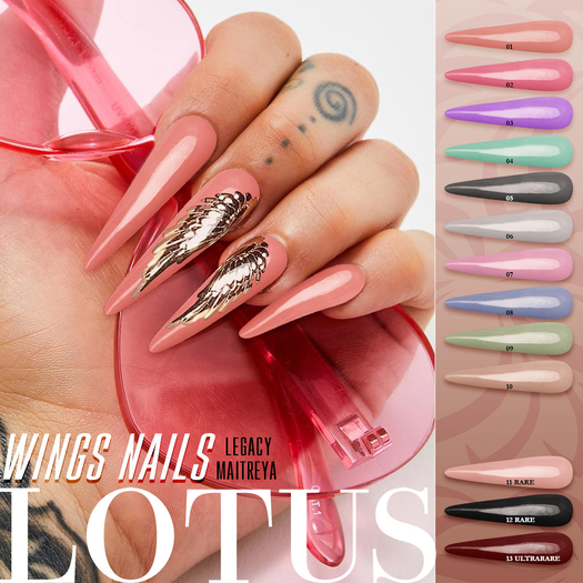 LOTUS. Wings Nails 11 (Maitreya) RARE