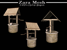 Zara Mesh - Landscape - Old Stone Well - FULL PERM MESH