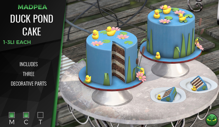 MadPea Duck Pond Cake