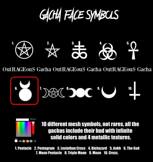 DL - Face Symbol - The God