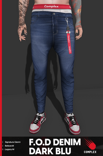 [COMPLEX] F.O.D DENIM - DARK BLU