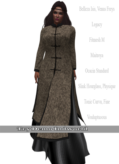 !!! Revna !!! Inger Dress With Coat Gray