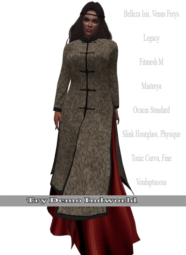 !!! Revna !!! Inger Dress With Coat Red