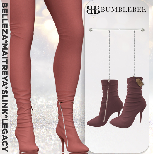 Bumblebee - Jade Ankle Bootie - Cardinal
