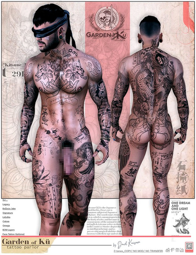 Tattoo "Kitsune"_by GoK
