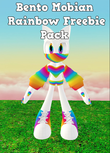 :MSPR: - Bento Mobian Freebie Rainbow Pack