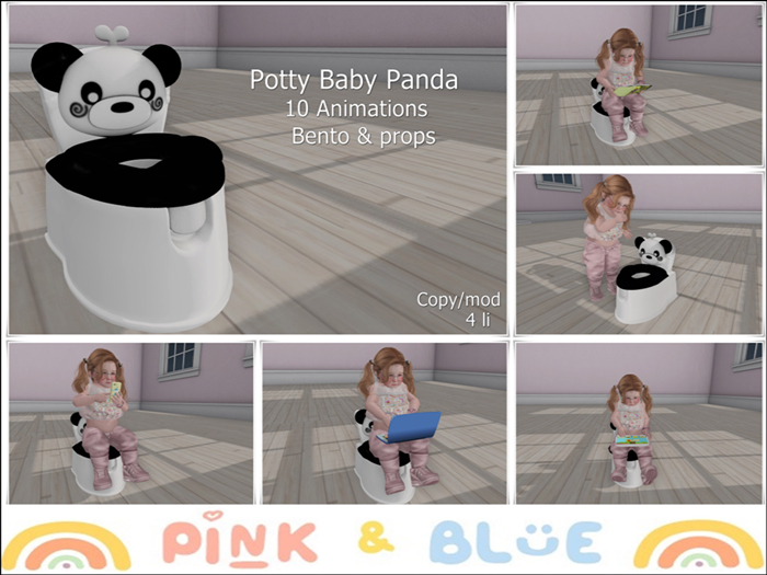 Baby Potty Panda TD/BB 2