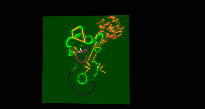 cowboy singing sighn