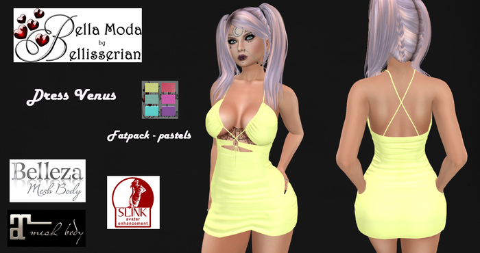 Dress Venus Fatpack pastels