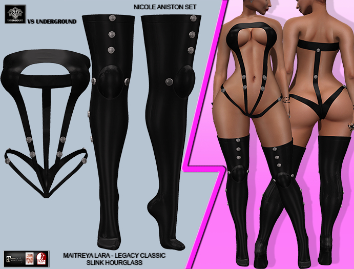 **NICOLE ANISTON RISQUE STYLE COMPLET OUTFIT** (WEAR)