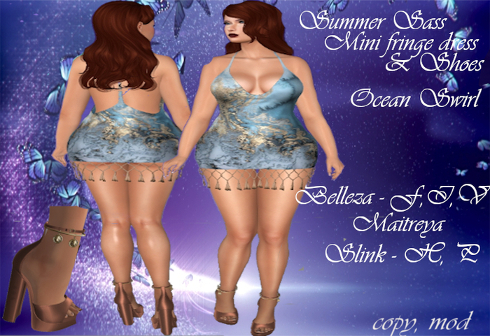 Summer Sass Ocean Swirl