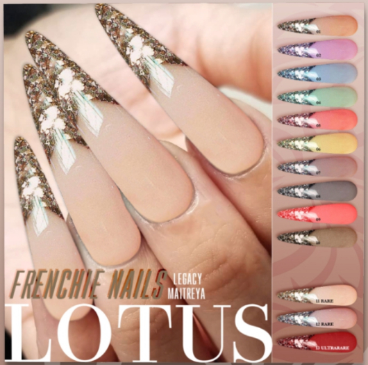 LOTUS. Frenchie Nails 03 BOX