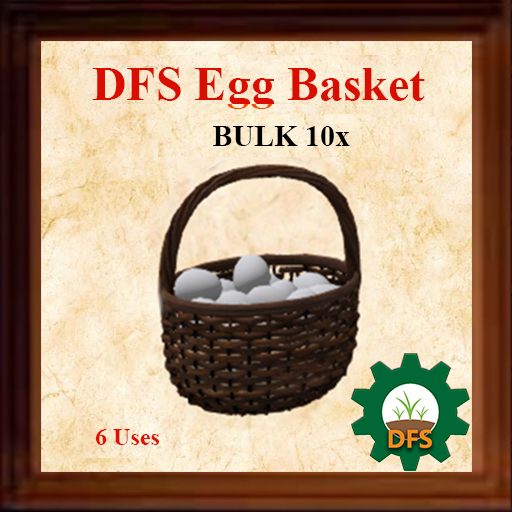 DFS Egg Basket x 10 [BULK -- 10 DFS Egg Baskets]