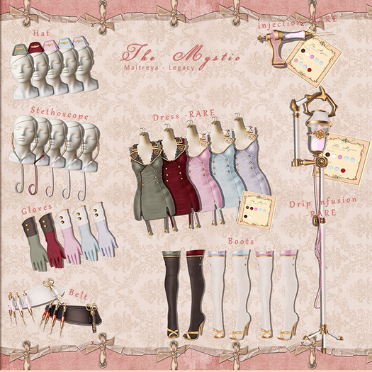 *The Mystic* Poison Heal Hat (Sky)