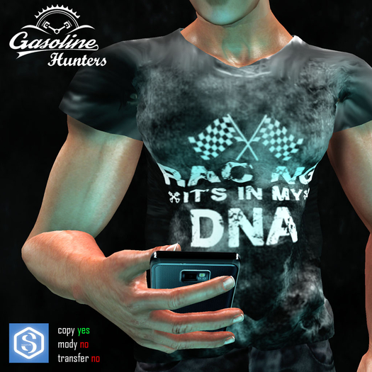 T-shirt  Gasoline Hunters  racer