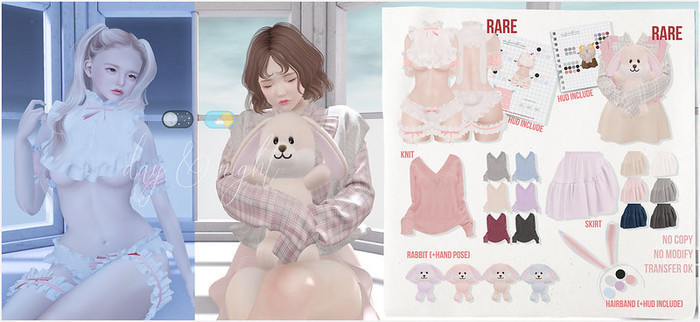 ::{u.f.o}::bany's day&night - knit - pink