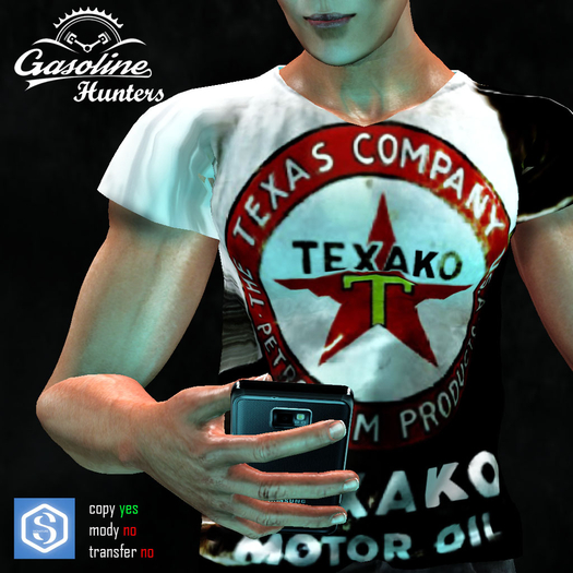 T-shirt Gasoline Hunters Texako