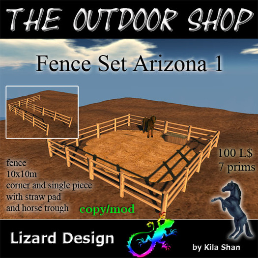 Fence Set Arizona 1 for the construction of individual paddocks
