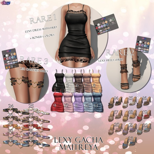 [Eternus] Lexy Gacha 33 Leg Garter Blue