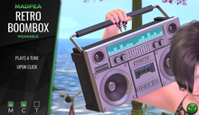 MadPea Retro Boombox