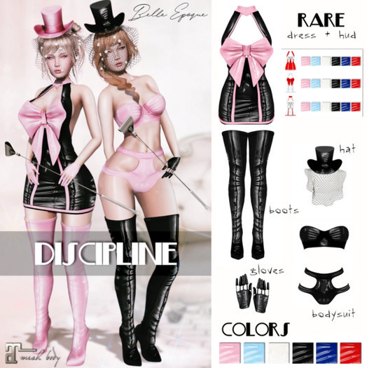Belle Epoque { Discipline } Gloves Sky (Box)