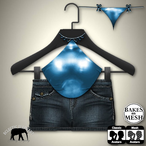 *SM* Slinky Blue Short Set 2 Pack - Maitreya