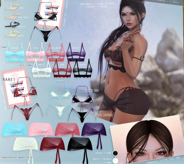 {le fil casse} Cordelia Wrap Skirt Maitreya/Petite Pink