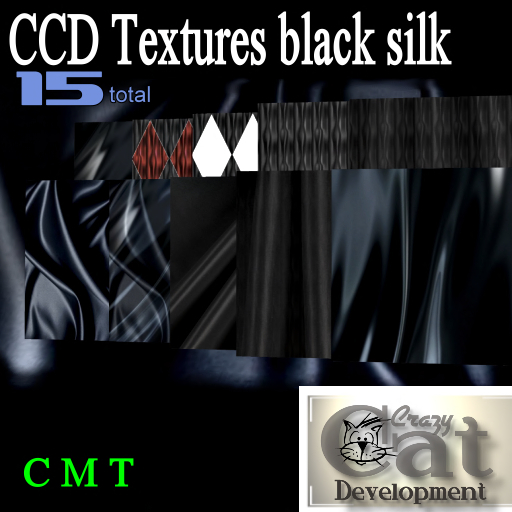 CCD Black Silk Textuer Full Prim (BOXED)