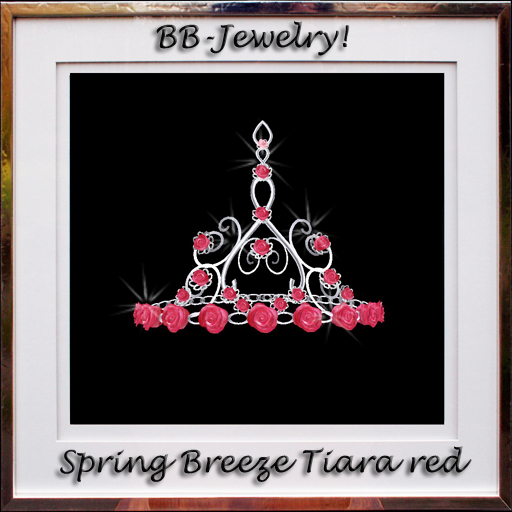 BB-Jewelry! Spring Breeze Tiara red