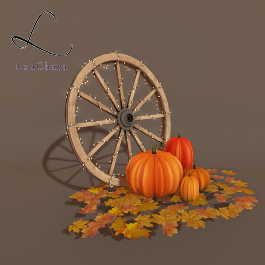 LouChara Falling Leaves Porch Decor