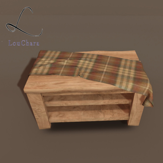 LouChara Falling Leaves End Table